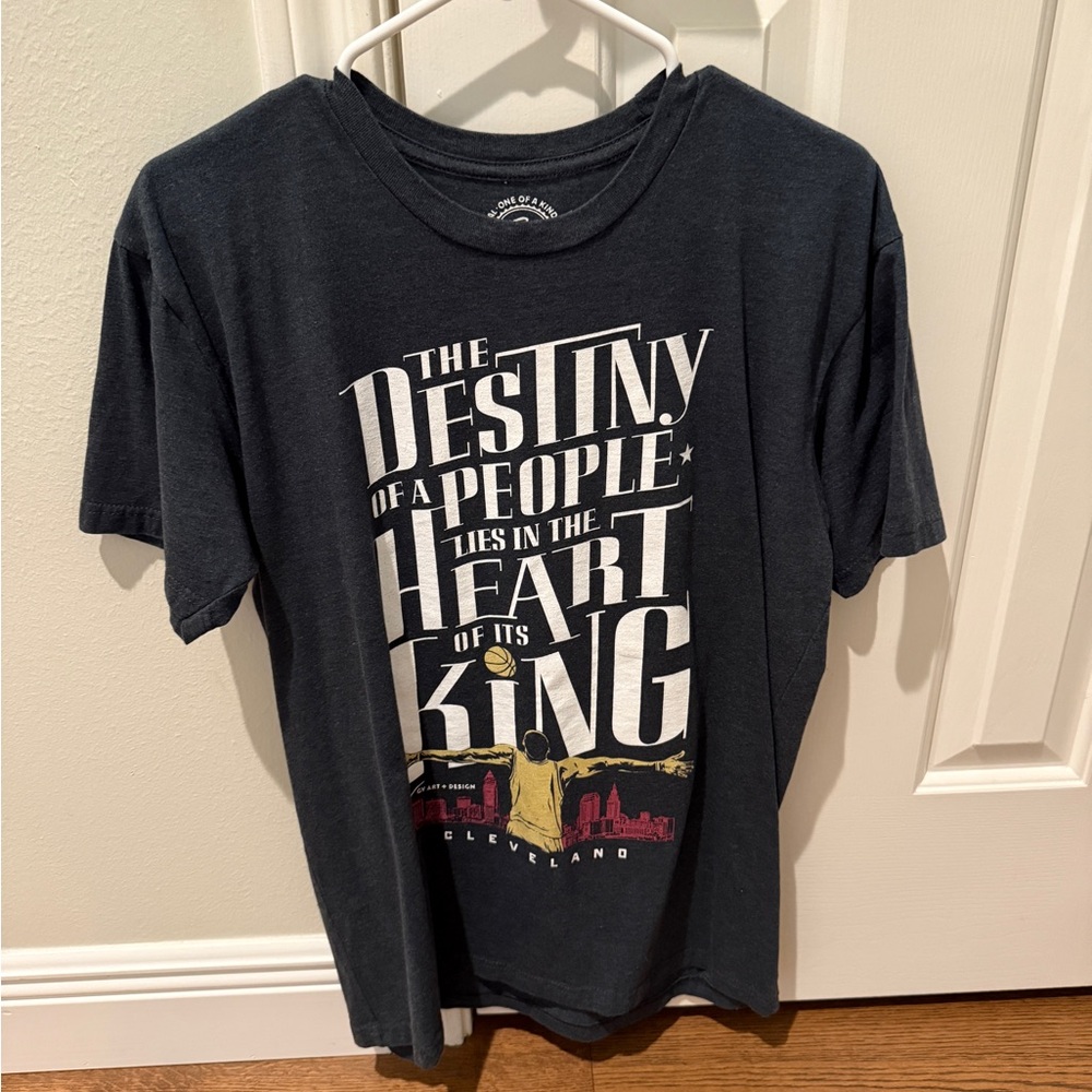 LaBron Vintage T-shirt printed during 2016 NBA championships
